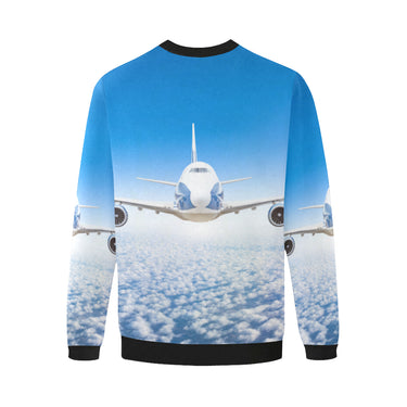 HOODIE - 130 Men's Oversized Fleece Crew Sweatshirt e-joyer